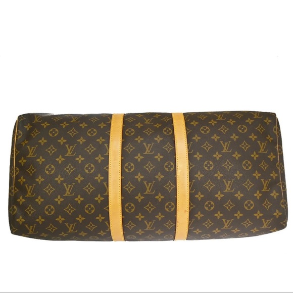 Authentic Louis Vuitton Keepall 55 Monogram Canvas - Picture 6 of 14